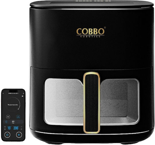 Cobbo Air Fryer cu Wi-Fi 5l Negru