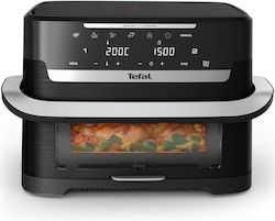 Tefal Dual Easy Fry Flex Friteuză cu aer cu două cuve detașabile 9 l Negru Tefal Dual Easy Fry Flex Friteuză cu aer cu două cuve detașabile 9 l Negru
