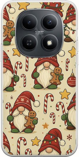 Handyhülle Festive Friends Gnome Xiaomi Poco M8 5g Flexible Tpu Transparente Silikon