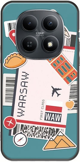 Handyhülle Ticket To Warsaw Xiaomi Poco M8 5G Schwarzes Tpu Schwarz Silikon