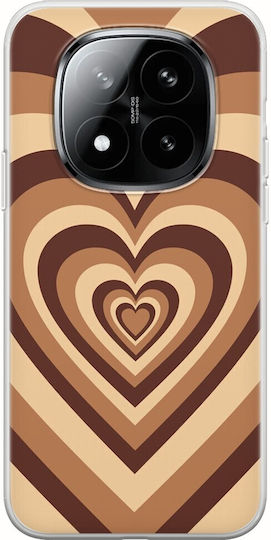 Handyhülle Latte Love Braun Xiaomi Poco M8 Pro 5g Flexible Tpu Transparente Silikon