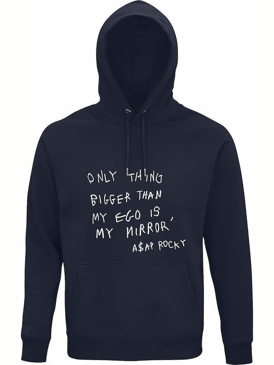 Hoodie Organic Unisex " Asap Rocky Bigger Ego Q...
