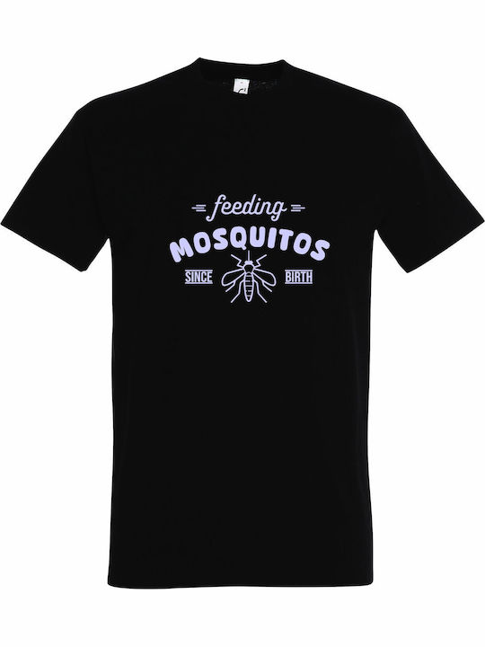 Tricou Unisex Feeding Mosquitos Since Birth Fun...