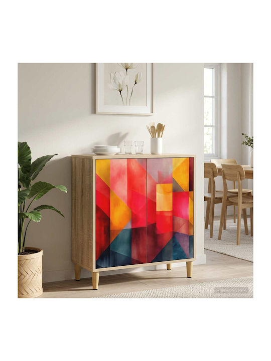 Sideboard Heesch Wooden Sonoma 69x33x75cm