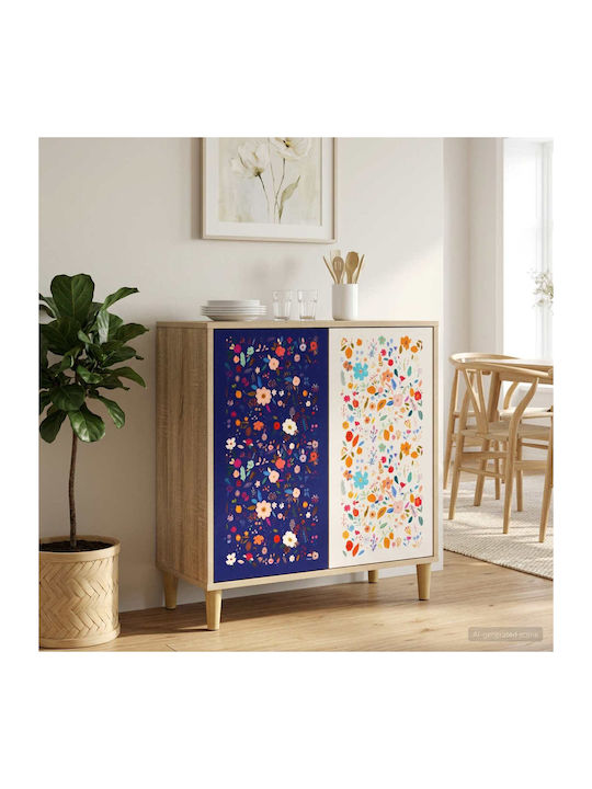 Sideboard Mainz Wooden Sonoma 69x33x75cm