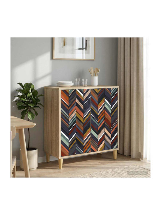 Sideboard Ommen Wooden Sonoma 69x33x75cm