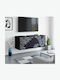 TV Stand Dokkum Black Oak W102xD33xH40cm