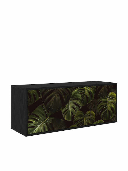 TV-Ständer Elburg Schwarz Dürre M102xP33xH40cm