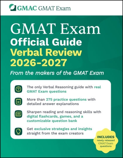 Gmat Official Guide Verbal Review 2026 - 2027 - John Wiley & Sons Inc - Paperback / Softback Gmat Official Guide Verbal Review 2026 - 2027 - John Wiley & Sons Inc - Paperback / Softback