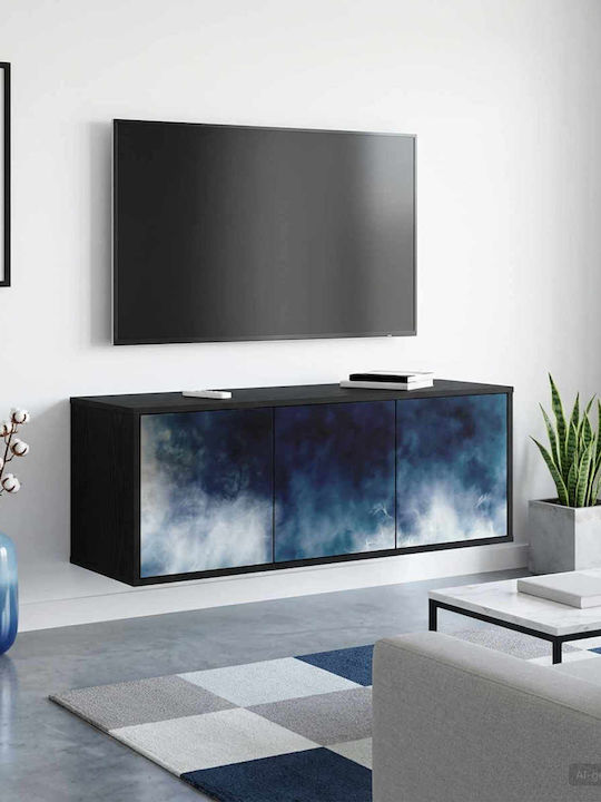 vidaXL TV-Ständer Raalte Schwarz Eiche M102xT33...