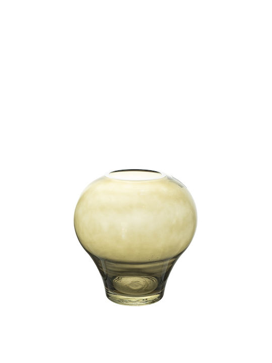 Zen Collection Διακοσμητικό Βάζο Γυάλινο Πράσιν...