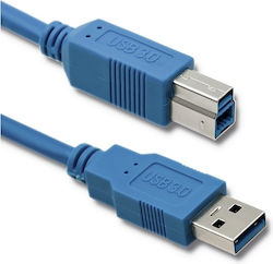 Qoltec USB 3.0 Кабел за принтер Конектор A Мъжки Конектор B Мъжки 1 м