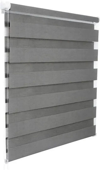 Woltu Woltu Rollos Partieller Blackout Doppelt Grau P75xH150cm
