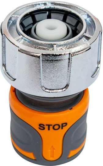 Ruris Luxury34 – Garden Hose Connector 3/4" Watertight Quick Coupling High Flow Rates