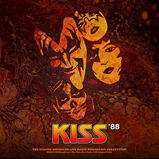 Kiss Live At Ritz New York 1988 Orange Red 1 Vinyl