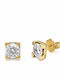 Ios Earrings Gold 14K with Stones