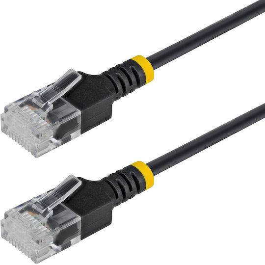 StarTech Cablu De Rețea Ethernet U/UTP Cat.6a (Gigabit) 1.5m Negru