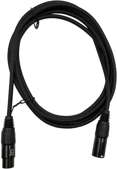 Tune XLR Male Cable - Black 3m P62TU014