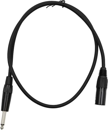 Tune Cable XLR male - XLR male Μαύρο 1m P62TU019