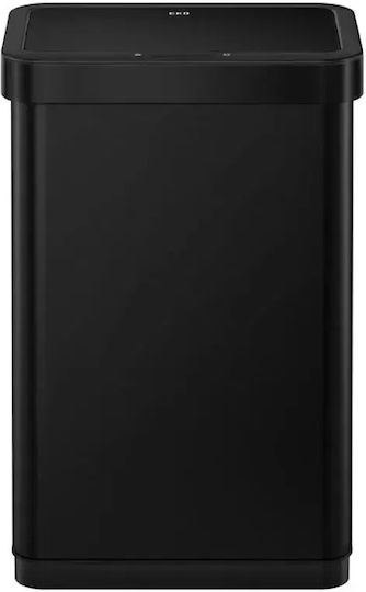 Eko Inox Negru 50L Coș De Gunoi