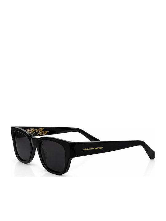 The Glass of Brixton Sunglasses Black with Frame The Glass of Brixton Sunglasses Black with Frame