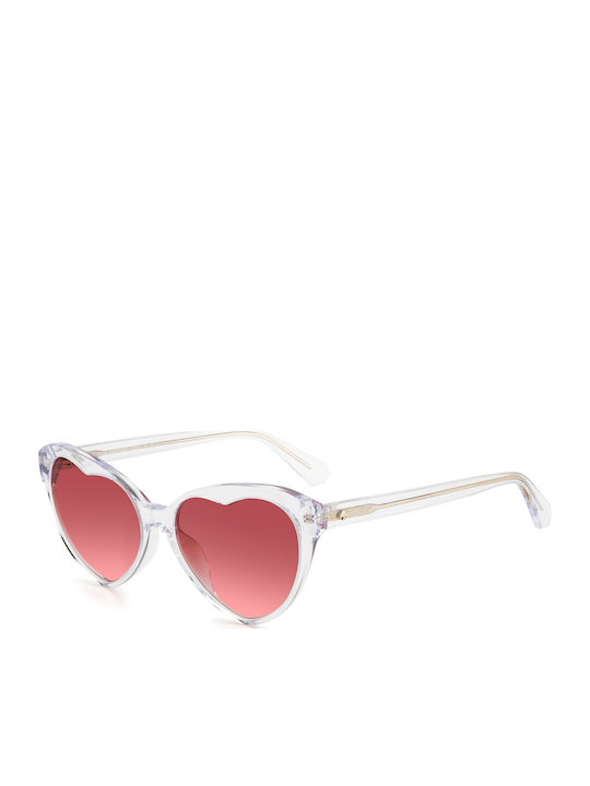 Kate Spade Women's Sunglasses with Transparent Horn-Rimmed Frame