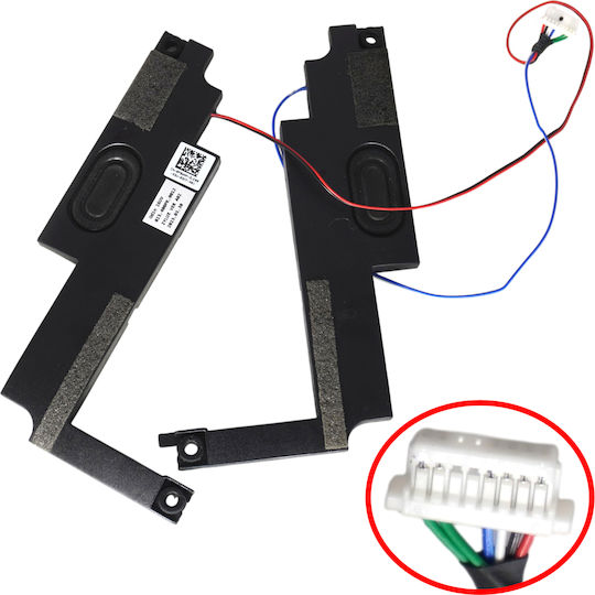 Speaker Set Speakers Pair Laptop Dell Vostro 16 5620 V5620 5630 V5630 0p9wnm P9wnm Cn-0p9wnm 023.400pk.0001 023.400pk.0012 Speakers Left+Right Code 1-spkr440