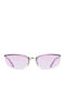 Meller Unisex Sonnenbrillen mit Silber Metallrahmen und Verlaufsfarbe Gläser SAM-SILLNPURPLE