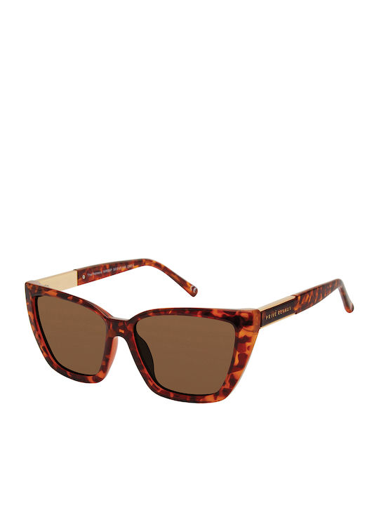 Prive Revaux Women's Sunglasses with Brown Frame and Brown Polarized Lenses