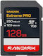 Sandisk Extreme Pro SDXC 128GB U3 V30 UHS-I 250MB/s