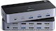 Ugreen Ak703 Comutator KVM și de date cu USB / HDMI / USB 3.0 / Audio