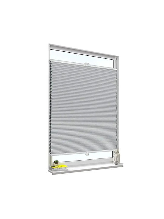 Woltu Jaluzea De Aluminiu Gri Lățime 75xÎnălțime 220cm