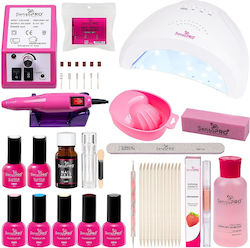 Kit De Lac De Unghii Semi-permanent Glamorous Pro