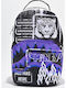Sprayground Stencil Shark Attack School Backpack Junior High-High School Multicolour 29 x 15 x 46cm