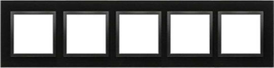 Simon 54 Nature 5x Glass Frame Volcanic Lava Drn5/75