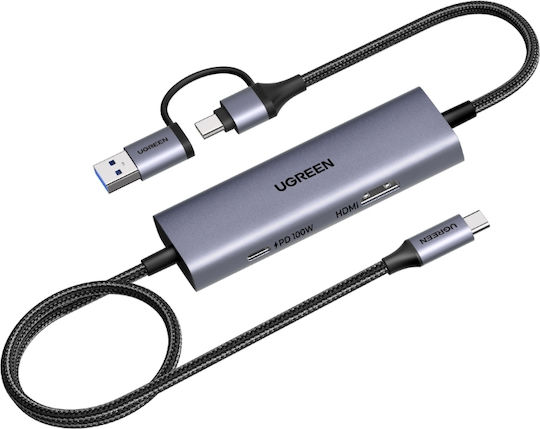 Ugreen Cm725 Captură video pentru și conexiune USB-C / USB-A