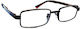 Reading Glasses +3.00 in Brown Colour R300