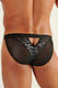 WOH Ανδρικό Sexy String Μαύρο