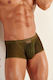 WOH Boxer Sexy pentru bărbați Verde