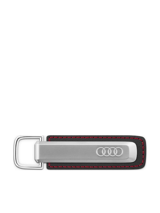 Breloc Audi Rs Sport Logo Piele Metalic Diamant 3182500300 Breloc Audi Rs Sport Logo Piele Metalic Diamant 3182500300