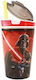 Детска Бутилка За Вода Star Wars Пластмаса със Сламка Червена 236ml