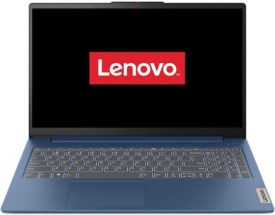 Lenovo Ideapad Slim 3 15AMN8 15.6" FHD (Ryzen 5-40/8GB/512GB SSD/No OS) Abyss Blue (US Keyboard)