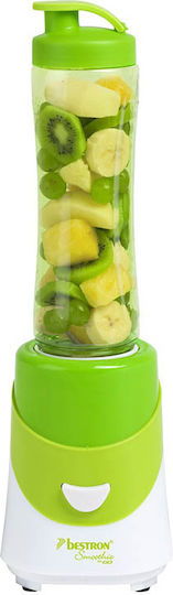 Bestron Blender cu cană din plastic 600 ml 300W Verde ASM250G