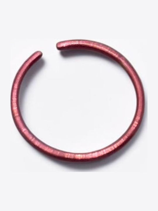 Nasenpiercing aus vergoldetem Stahl Rosa