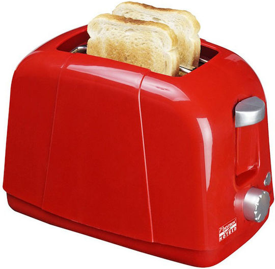 Bestron Toaster 2 Slots 750W Red