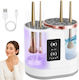Verk Group Transparenter Make-up Pinsel Reinigungsbehälter
