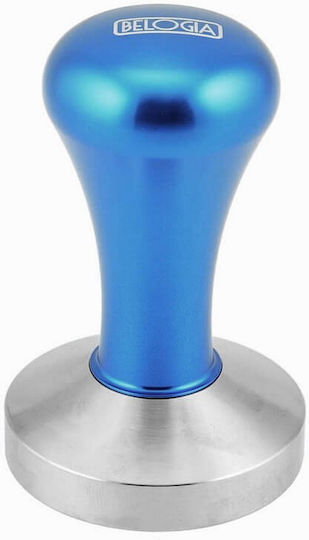 Belogia Ctcb Kaffeestampfer mit Wohnung Oberfläche 53mm in Blau Farbe