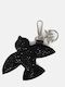 Pinko Love Birds Strass Schlüsselanhänger Schwarz 107500a31u