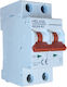 Helios Helios Elektrische Schaltpaneel-Druckknopfschalter 63A