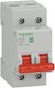 Schneider Electric Двуполюсен Превключвател На Релса 63A